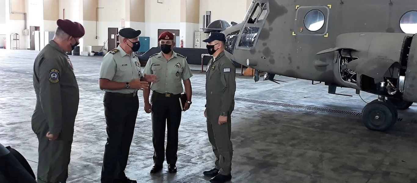 Κοινή εμφάνιση Α/ΓΕΕΘΑ Φλώρου και Διευθυντή Αεροπορίας Στρατού σε 112 ΠΜ – 2ο ΣΥΑΣ